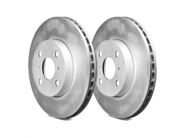 Series B100 Plain 8-Lug Rotors; Rear Pair (20-24 Silverado 2500 HD)