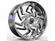 Revenge Luxury Wheels RL-107 Big Floater Chrome 6-Lug Wheel; 24x9; 25mm Offset (04-08 F-150)