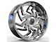 Revenge Luxury Wheels RL-107 Big Floater Chrome 6-Lug Wheel; 26x9.5; 25mm Offset (04-08 F-150)