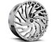 Revenge Luxury Wheels RL-101 Chrome 6-Lug Wheel; 26x10; 25mm Offset (07-13 Sierra 1500)