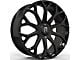 Revenge Luxury Wheels RL-105 Big Floater Gloss Black 6-Lug Wheel; 26x9.5; 25mm Offset (07-13 Silverado 1500)