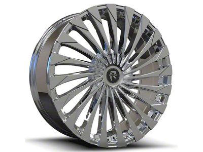 Revenge Luxury Wheels RL-106 Chrome 6-Lug Wheel; 24x9; 25mm Offset (07-14 Tahoe)