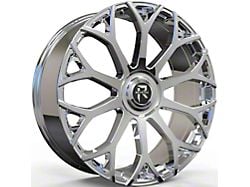 Revenge Luxury Wheels RL-105 Big Floater Chrome 6-Lug Wheel; 26x9.5; 25mm Offset (07-14 Yukon)