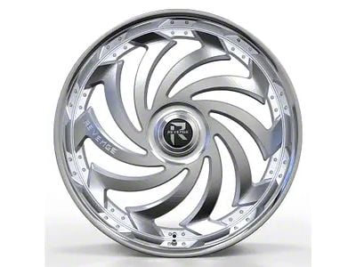 Revenge Luxury Wheels RL-108 Big Floater Chrome 6-Lug Wheel; 24x9; 25mm Offset (07-14 Yukon)