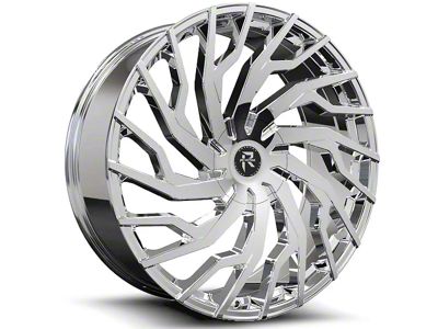 Revenge Luxury Wheels RL-101 Chrome 6-Lug Wheel; 24x9; 25mm Offset (14-18 Sierra 1500)