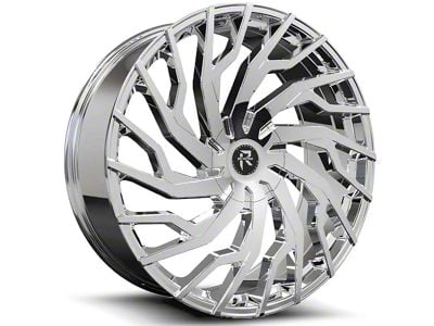 Revenge Luxury Wheels RL-101 Chrome 6-Lug Wheel; 26x10; 25mm Offset (2024 Ranger)