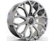 Revenge Luxury Wheels RL-105 Big Floater Chrome 6-Lug Wheel; 24x9; 25mm Offset (99-06 Sierra 1500)