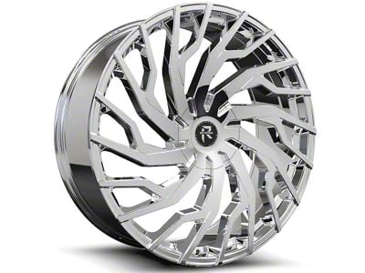 Revenge Luxury Wheels RL-101 Chrome 6-Lug Wheel; 26x10; 25mm Offset (99-06 Silverado 1500)