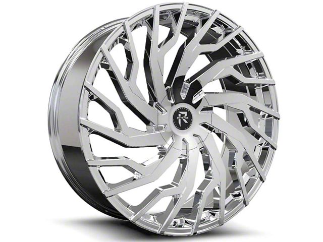 Revenge Luxury Wheels RL-101 Chrome 6-Lug Wheel; 24x9; 25mm Offset (23-24 Colorado)