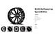 Revenge Luxury Wheels RL-105 Big Floater Black Machined 6-Lug Wheel; 28x9.5; 25mm Offset (21-24 Tahoe)