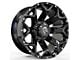 Revenge Off-Road Wheels RV-202 Gloss Black with Dots 5-Lug Wheel; 20x10; -19mm Offset (02-08 RAM 1500, Excluding Mega Cab)