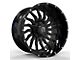 Revenge Off-Road Wheels RV-204 Gloss Black 5-Lug Wheel; 20x10; -19mm Offset (02-08 RAM 1500, Excluding Mega Cab)