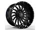 Revenge Off-Road Wheels RV-204 Gloss Black 8-Lug Wheel; 20x9; 0mm Offset (03-09 RAM 3500 SRW)