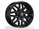 Revenge Off-Road Wheels RV-206 Gloss Black 8-Lug Wheel; 20x12; -44mm Offset (03-09 RAM 3500 SRW)