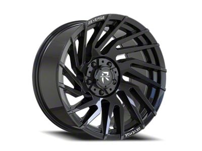 Revenge Off-Road Wheels RV-207 Gloss Black 6-Lug Wheel; 20x10; -19mm Offset (04-08 F-150)