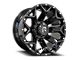 Revenge Off-Road Wheels RV-202 Gloss Black with Dots 8-Lug Wheel; 20x9; 0mm Offset (11-14 Sierra 2500 HD)