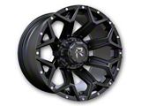 Revenge Off-Road Wheels RV-202 Satin Black with Dots 6-Lug Wheel; 20x9; 0mm Offset (09-14 F-150)