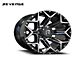 Revenge Off-Road Wheels RV-202 Black and Milled 8-Lug Wheel; 20x9; 0mm Offset (11-16 F-250 Super Duty)