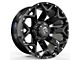 Revenge Off-Road Wheels RV-202 Gloss Black with Dots 8-Lug Wheel; 20x10; -19mm Offset (15-19 Sierra 2500 HD)