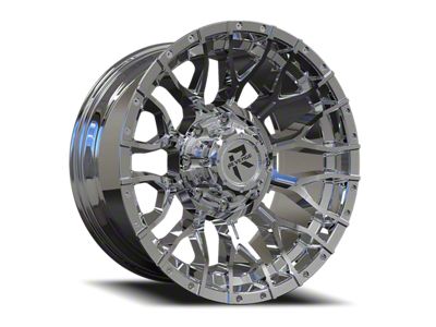 Revenge Off-Road Wheels RV-201 Chrome 5-Lug Wheel; 20x9; 0mm Offset (94-01 RAM 1500)