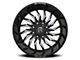 Revenge Off-Road Wheels RV-204 Black and Milled 6-Lug Wheel; 20x9; -12mm Offset (19-23 Ranger)