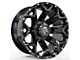 Revenge Off-Road Wheels RV-202 Gloss Black with Dots 8-Lug Wheel; 20x10; -19mm Offset (07-10 Silverado 2500 HD)