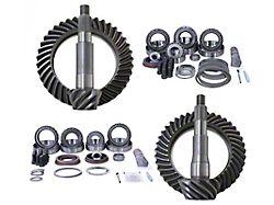 Revolution Gear & Axle GM 9.50-Inch Front Axle/8.25-Inch Rear Axle Ring and Pinion Gear Kit; 4.56 Gear Ratio (14-24 5.3L Sierra 1500)