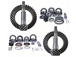 Revolution Gear & Axle GM 9.50-Inch Front Axle/8.25-Inch Rear Axle Ring and Pinion Gear Kit; 4.56 Gear Ratio (14-24 6.2L Sierra 1500)