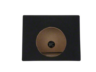 Rhino Box Single 8-Inch Behind Seat Subwoofer Box; Carpeted (Universal; Some Adaptation May Be Required)
