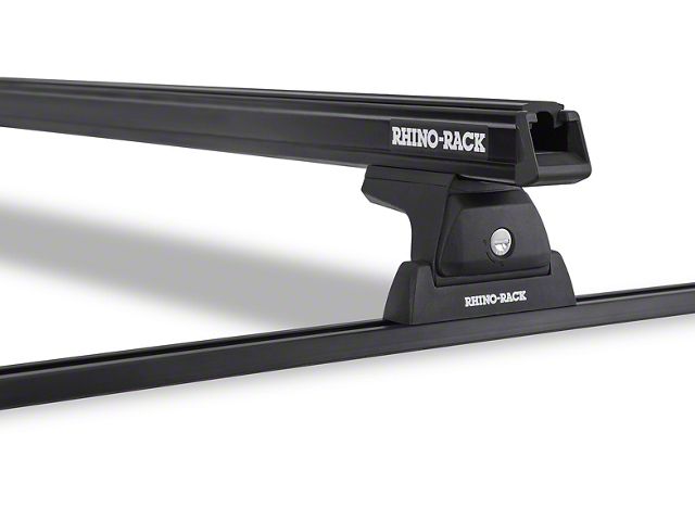 Rhino-Rack Heavy Duty RLT600 Trackmount 1-Bar Roof Rack; Black (11-16 F-350 Super Duty SuperCrew)