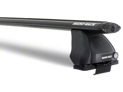 Rhino-Rack Vortex 2500 2-Bar Roof Rack; Black (11-16 F-350 Super Duty SuperCab)