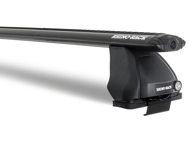 Rhino-Rack Vortex 2500 2-Bar Roof Rack; Black (11-16 F-350 Super Duty SuperCab)