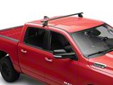 Rhino-Rack Vortex 2500 1-Bar Roof Rack; Black (09-25 RAM 1500)