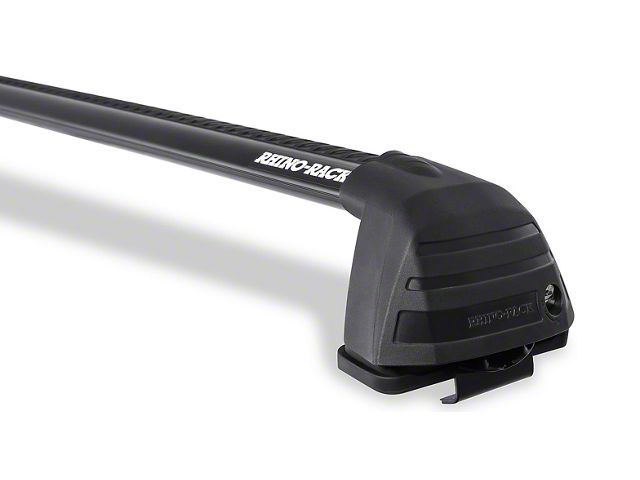 Rhino-Rack Vortex ROC25 Flush 2-Bar Roof Rack; Black (19-24 Silverado 1500 Crew Cab)