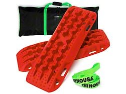 Rhino USA Recovery Traction Boards; Red