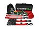 Rhino USA Heavy Duty Ratchet Tie-Down Kit; 2-Pack; Red