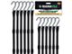 Rhino USA Heavy Duty Bungee Kit; Set of 12