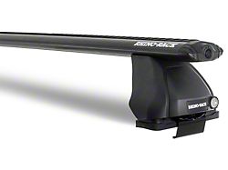 Rhino-Rack Vortex 2500 2-Bar Roof Rack; Black (07-13 Sierra 1500 Extended Cab, Crew Cab)