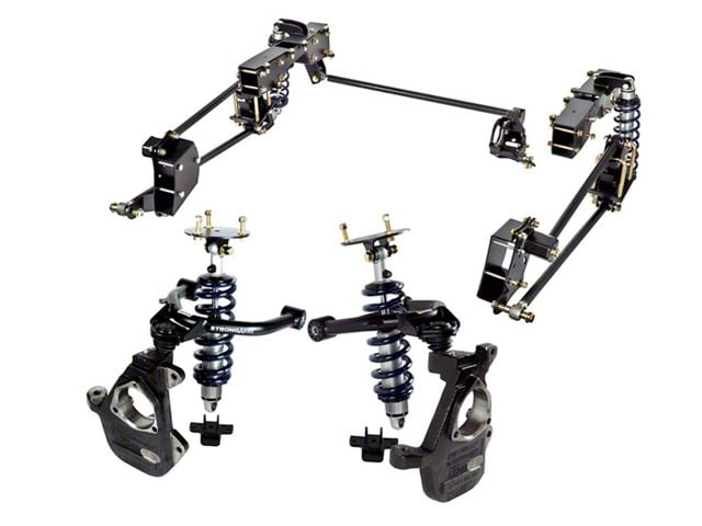 Ridetech HQ Series Complete Coil-Over Suspension System (14-18 2WD Silverado 1500 w/ Stock Cast Aluminum or Stamped Steel Control Arms)