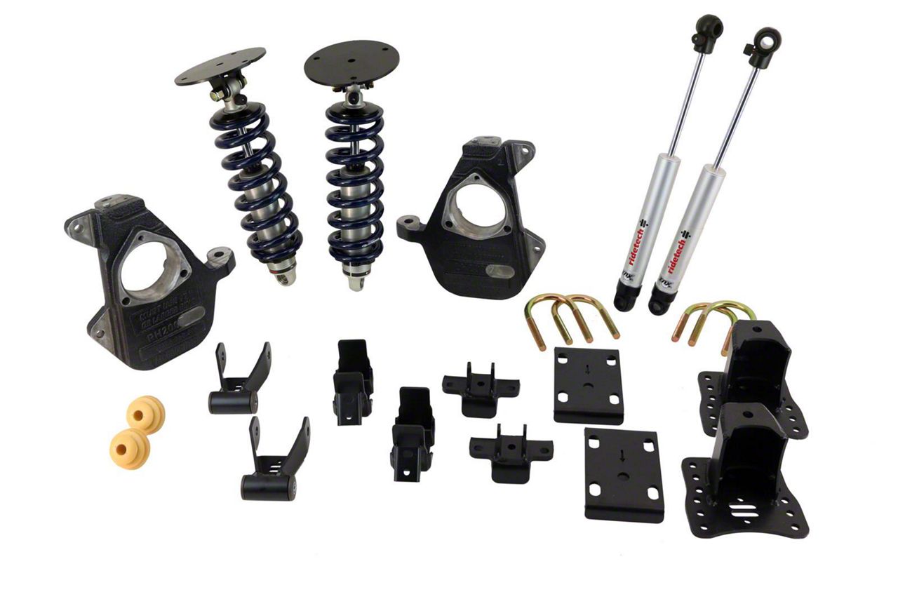 Ridetech Silverado 1500 StreetGrip Lowering Kit with HQ Series Shocks