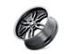 Ridler 609 Matte Black 6-Lug Wheel; 22x9.5; 30mm Offset (04-08 F-150)