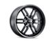 Ridler 609 Matte Black 6-Lug Wheel; 22x9.5; 30mm Offset (07-13 Sierra 1500)