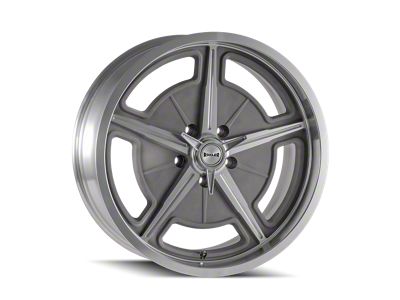 Ridler 605 Matte As-Cast Machined 5-Lug Wheel; 20x10; 0mm Offset (09-18 RAM 1500)