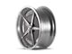 Ridler 605 Matte As-Cast Machined 5-Lug Wheel; 20x10; 0mm Offset (09-18 RAM 1500)