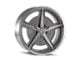 Ridler 605 Matte As-Cast Machined 5-Lug Wheel; 18x8; 0mm Offset (05-11 Dakota)