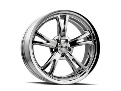 Ridler 606 Chrome 5-Lug Wheel; 17x7; 0mm Offset (87-90 Dakota)