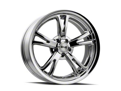 Ridler 606 Chrome 5-Lug Wheel; 18x8; 0mm Offset (87-90 Dakota)