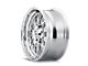 Ridler 607 Polished 5-Lug Wheel; 18x9.5; 6mm Offset (87-90 Dakota)