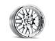 Ridler 607 Polished 5-Lug Wheel; 20x10; 0mm Offset (87-90 Dakota)