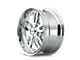 Ridler 608 Chrome 5-Lug Wheel; 18x8; 0mm Offset (87-90 Dakota)